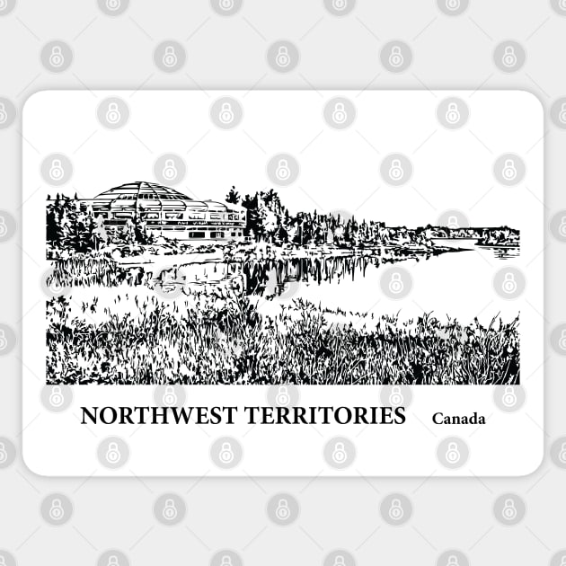 Northwest Territories Canada Sticker by Lakeric